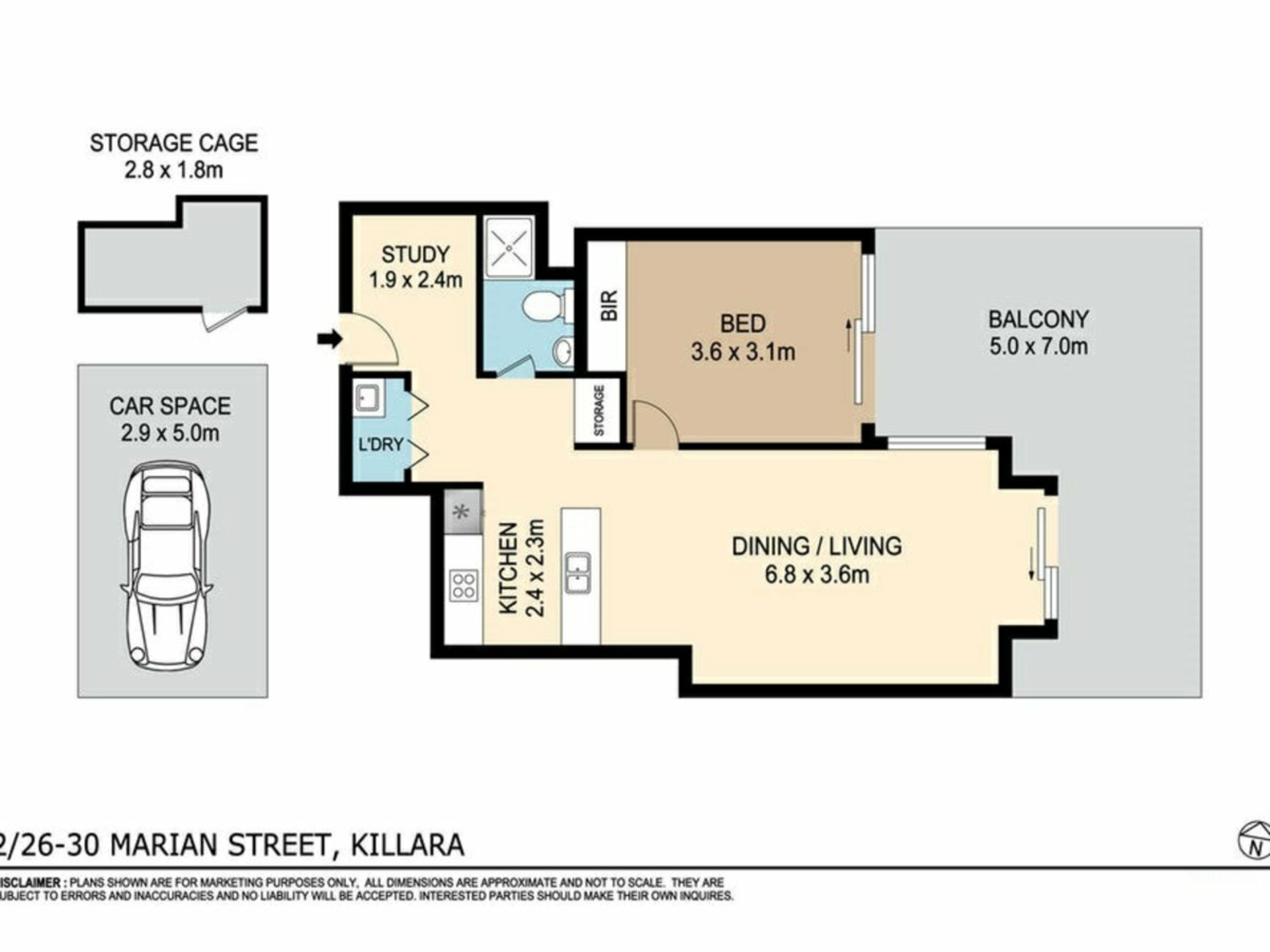 2/26-30 Marian Street, KILLARA