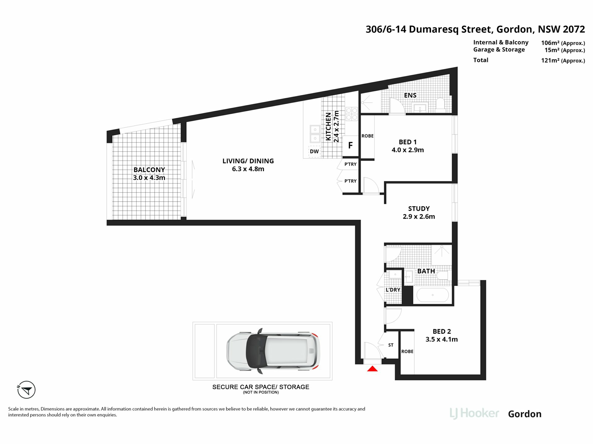 A306/6-14 Dumaresq Street — photo 10 of 10