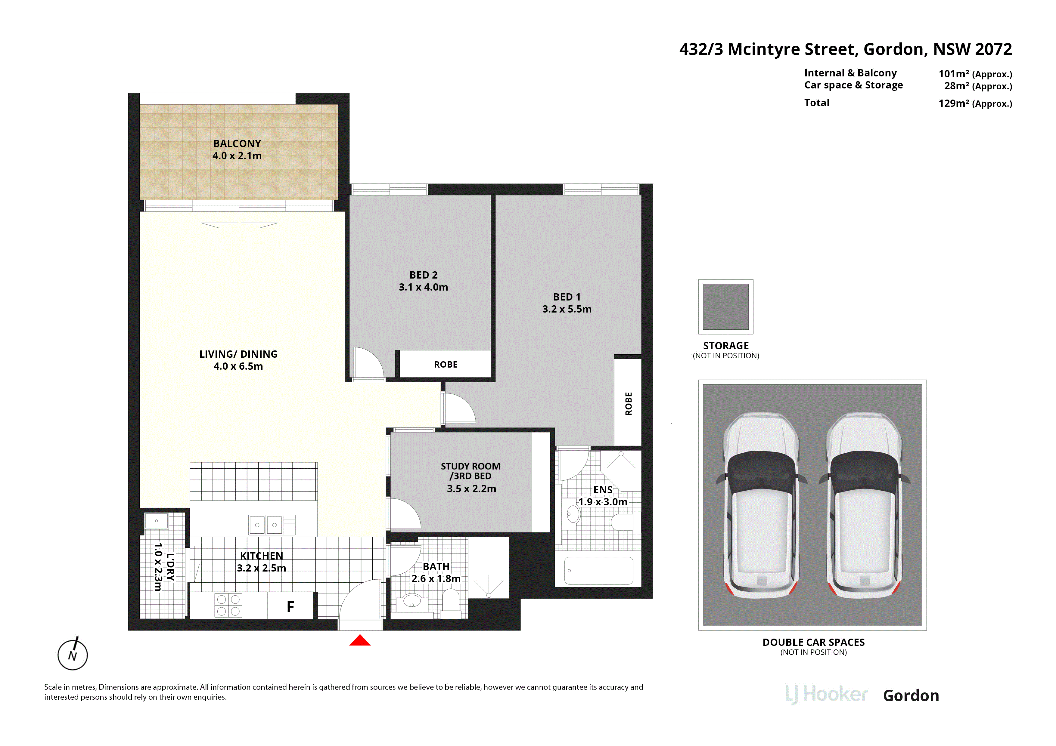 432/3 McIntyre Street, GORDON