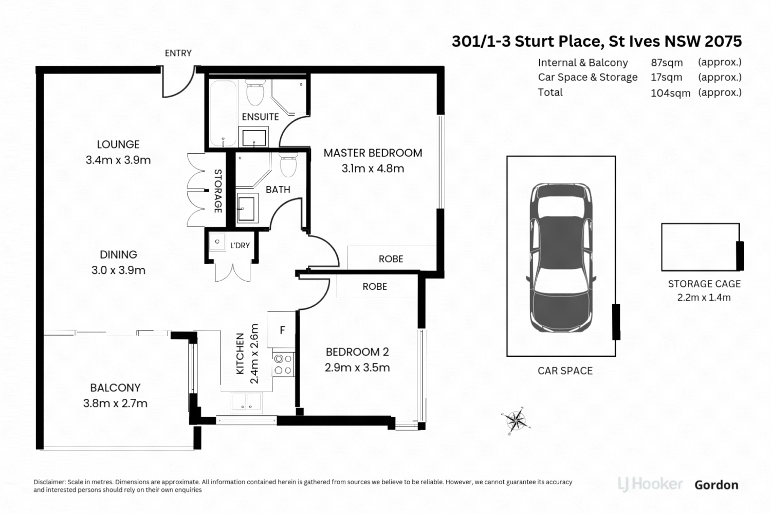 301/1-3 Sturt Place, ST IVES