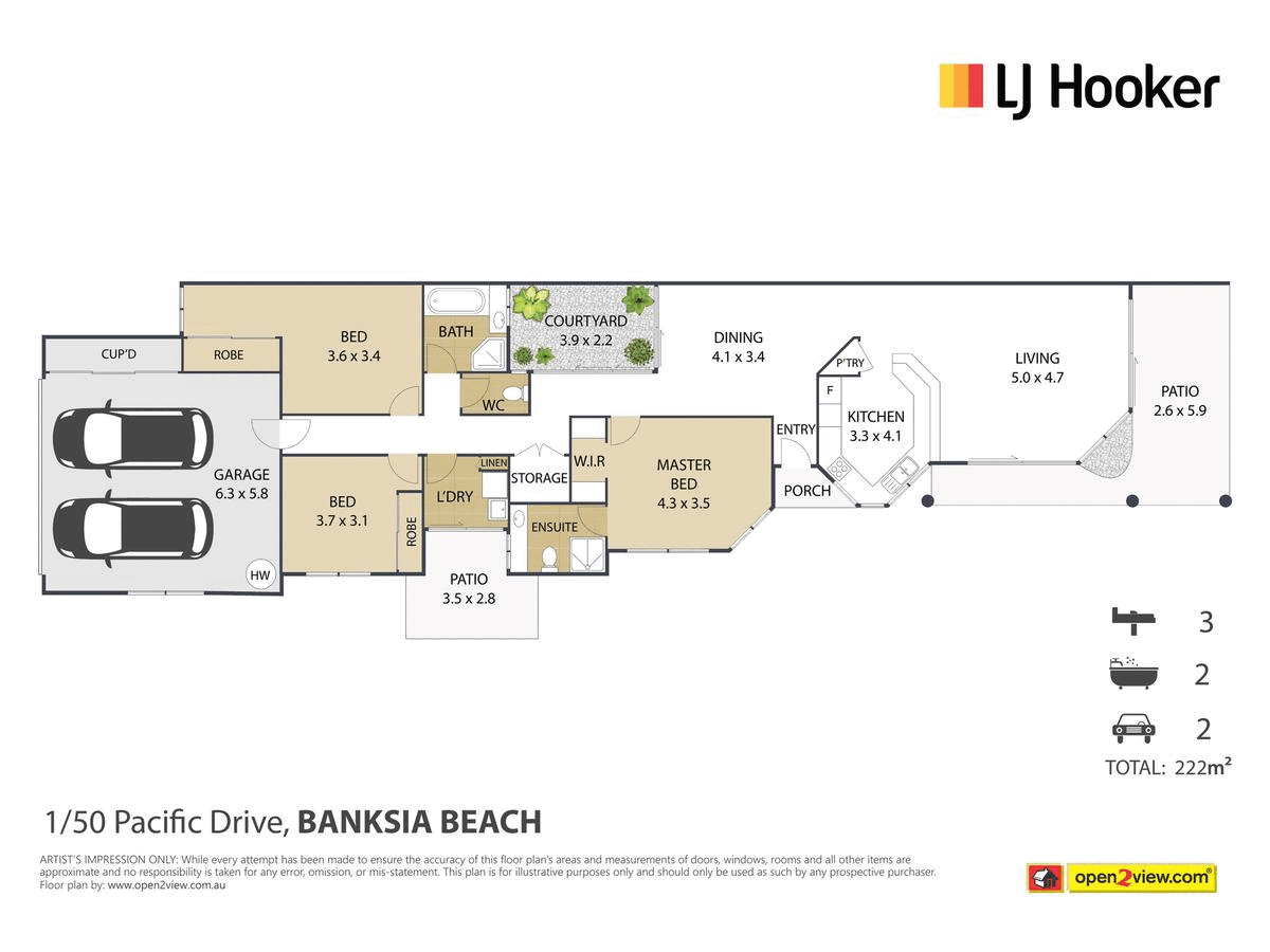 1/50 Pacific Drive, BANKSIA BEACH