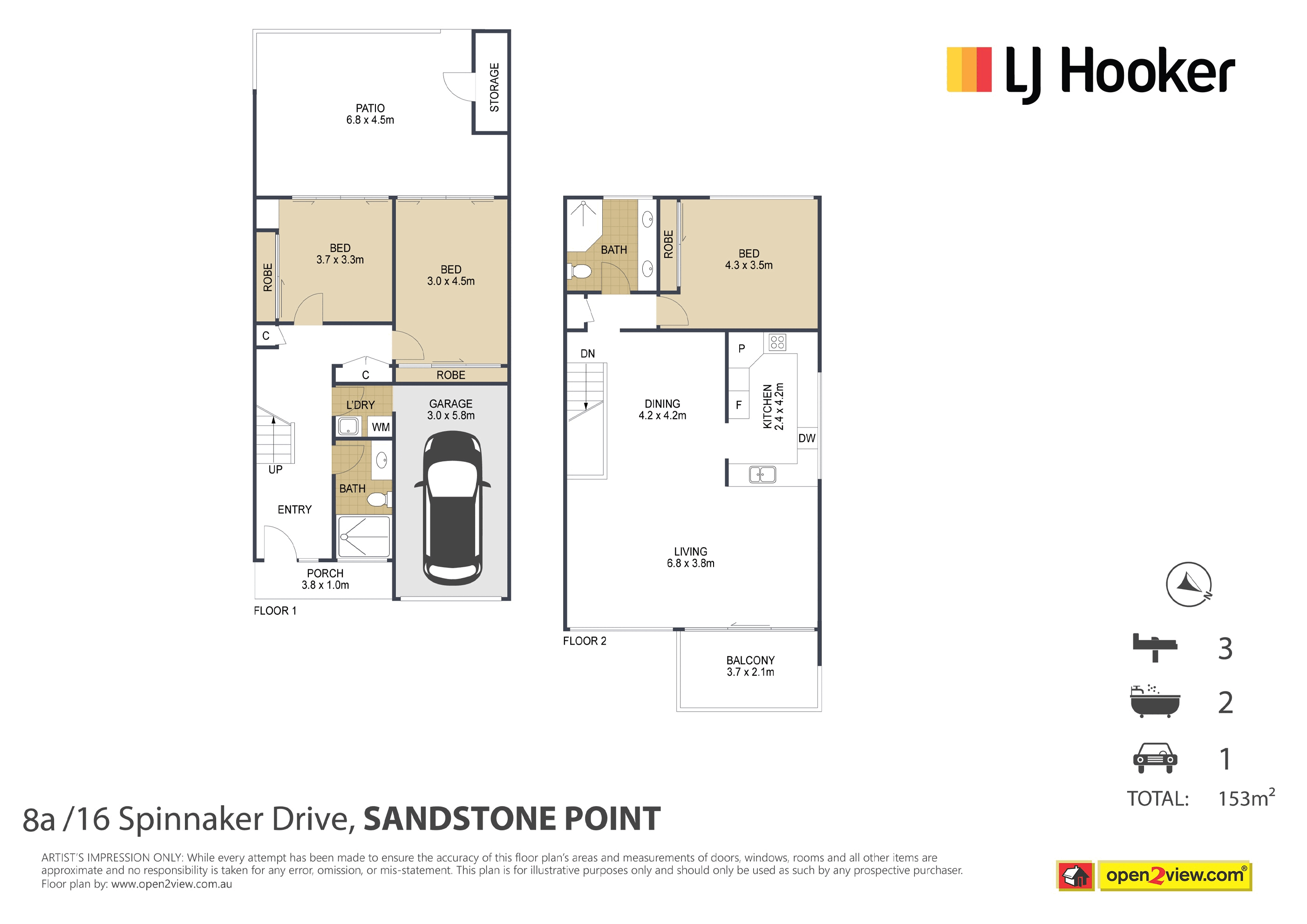 8A/16 Spinnaker Drive, SANDSTONE POINT