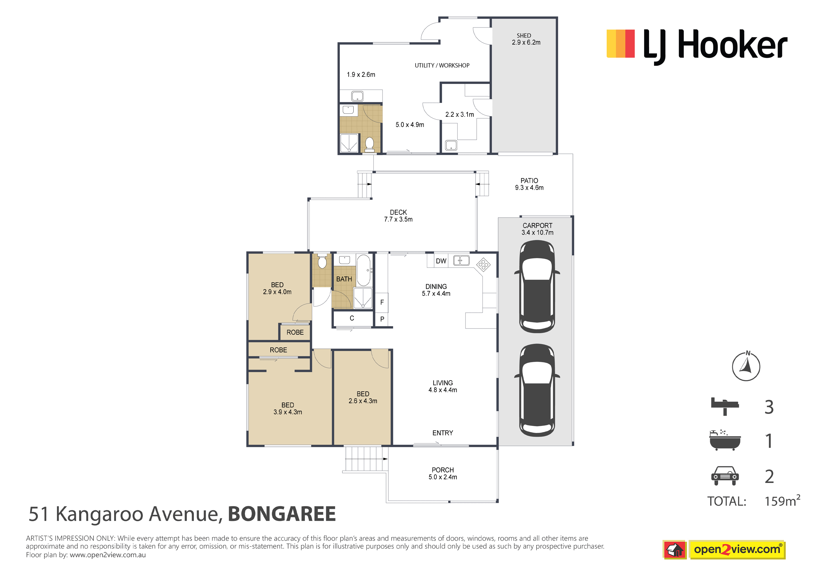 51 Kangaroo Avenue, BONGAREE