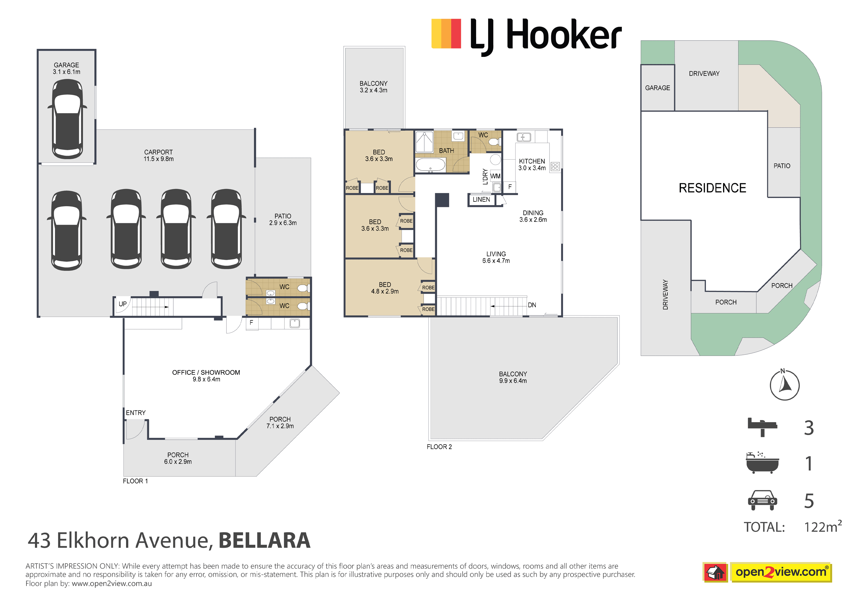 43 Elkhorn Avenue, BELLARA