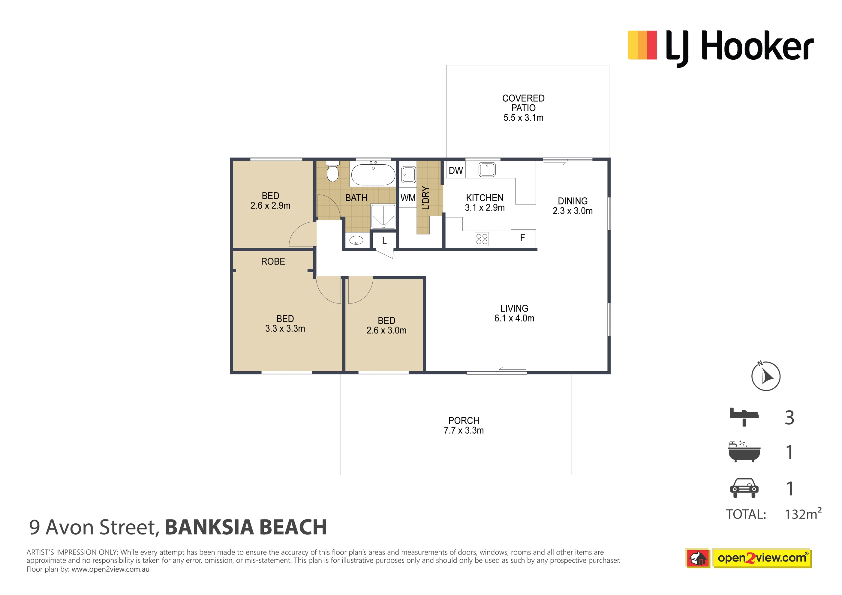 9 Avon Avenue Banksia Beach QLD House for Sale LJ Hooker