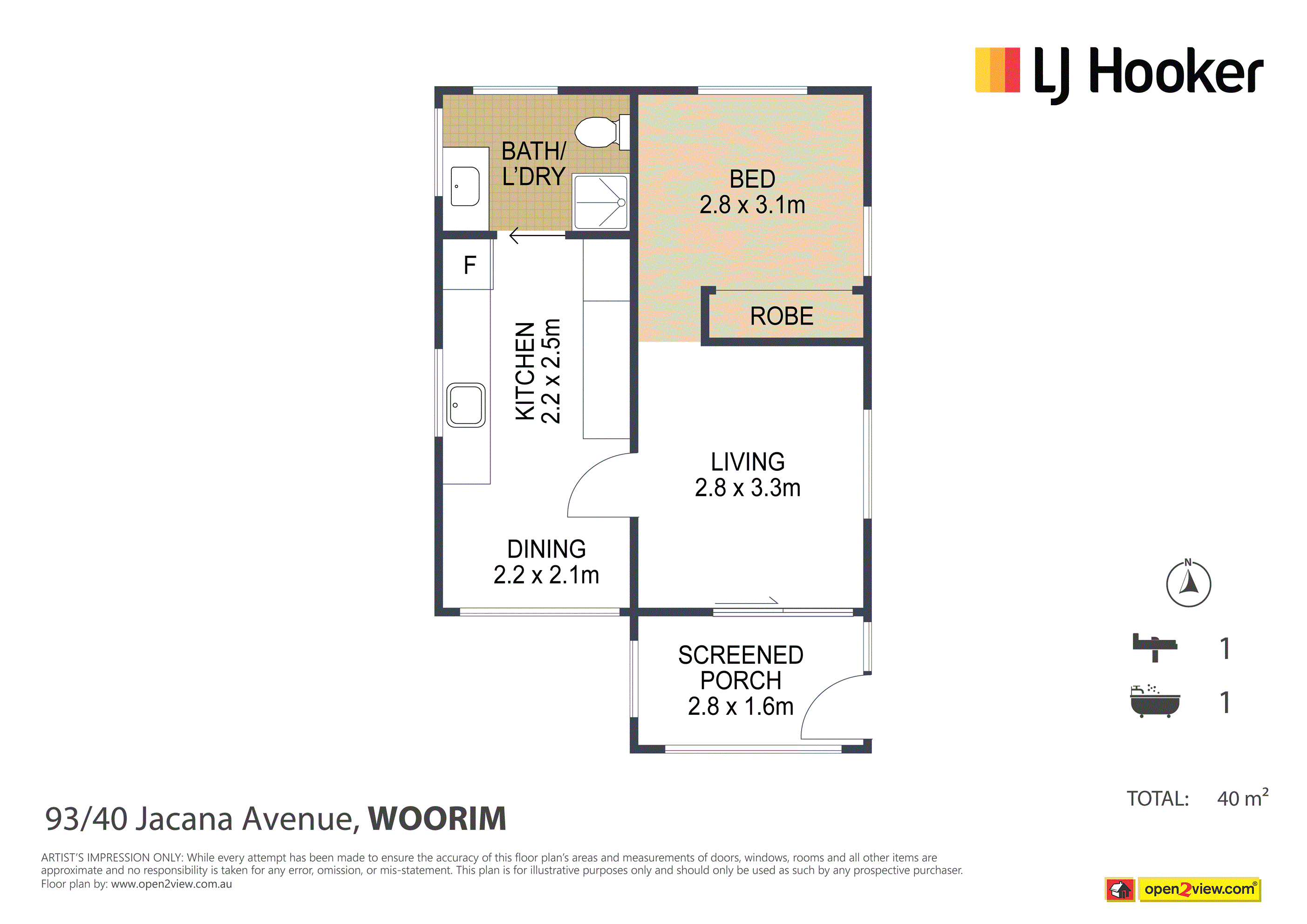93/40 Jacana Avenue, WOORIM