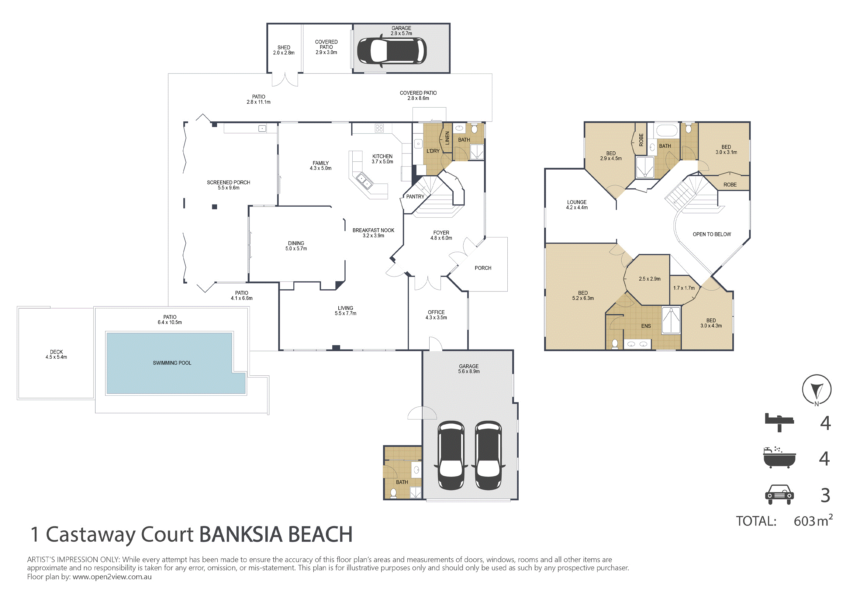 1 Castaway Court, BANKSIA BEACH