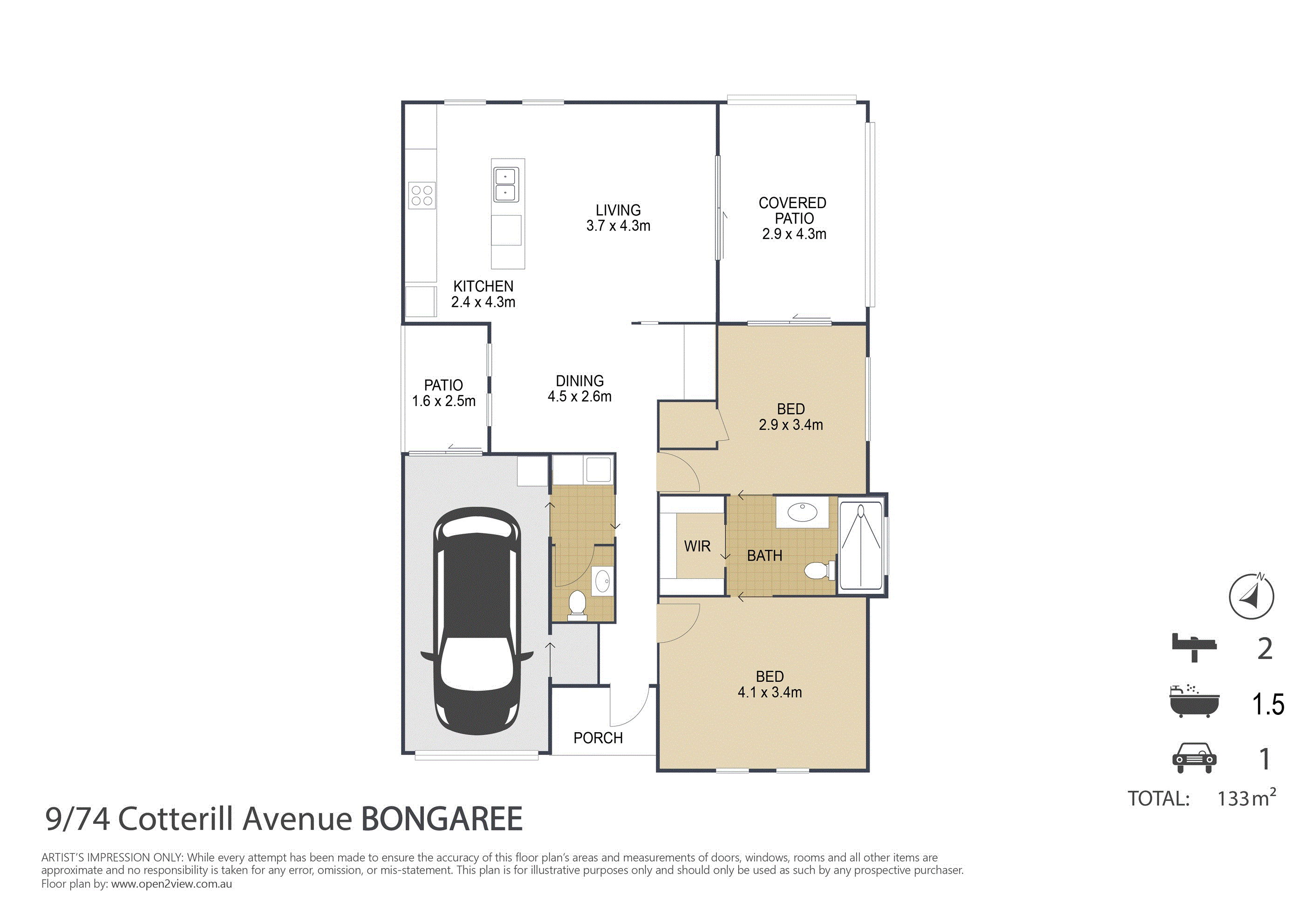 9/74 Cotterill Avenue, Bongaree