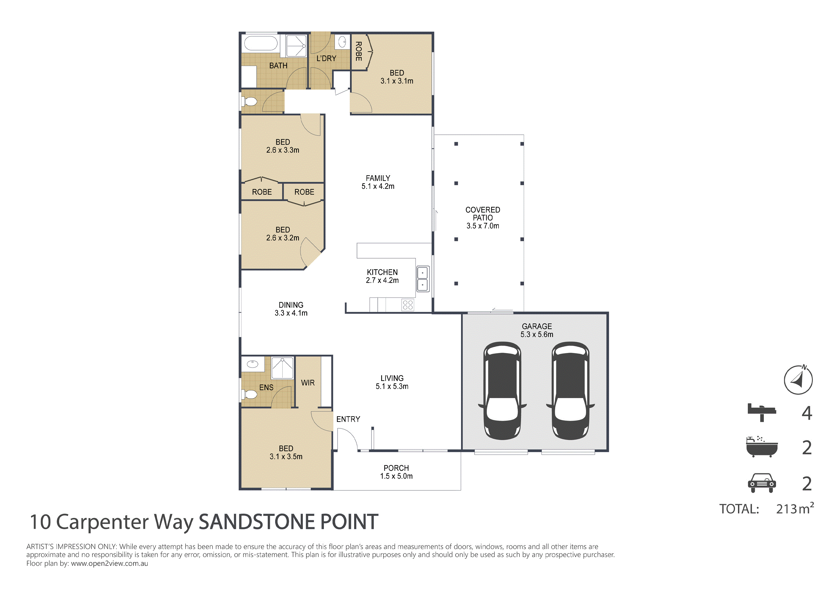 10 Carpenter Way, SANDSTONE POINT