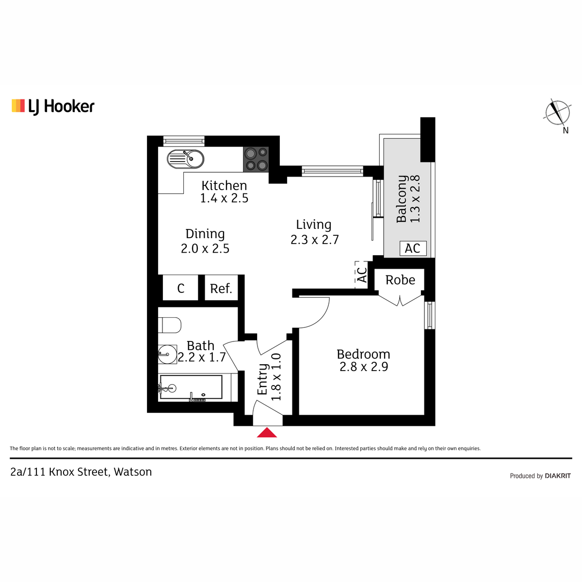 2a/111 Knox Street, WATSON