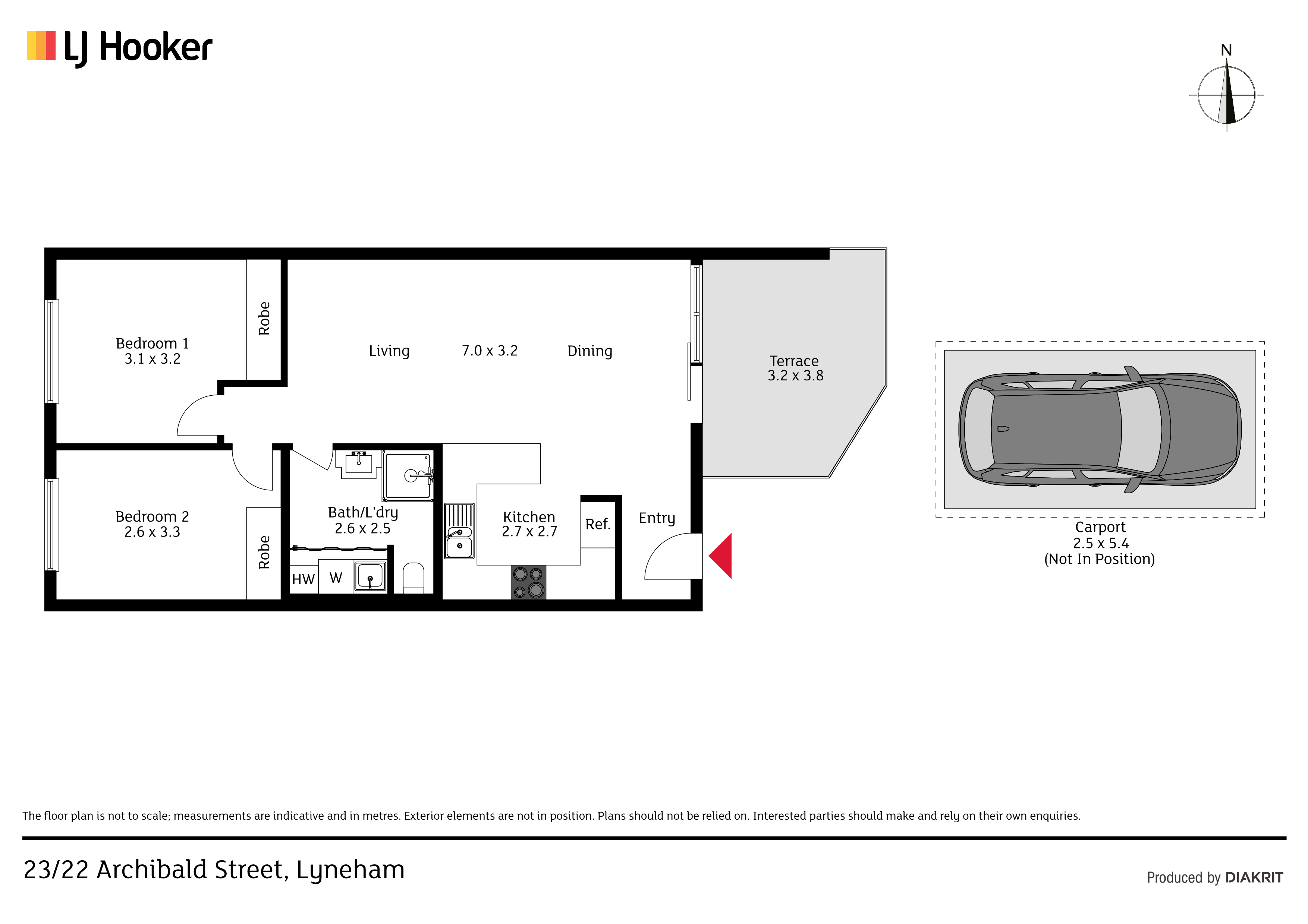23/22 Archibald Street, LYNEHAM