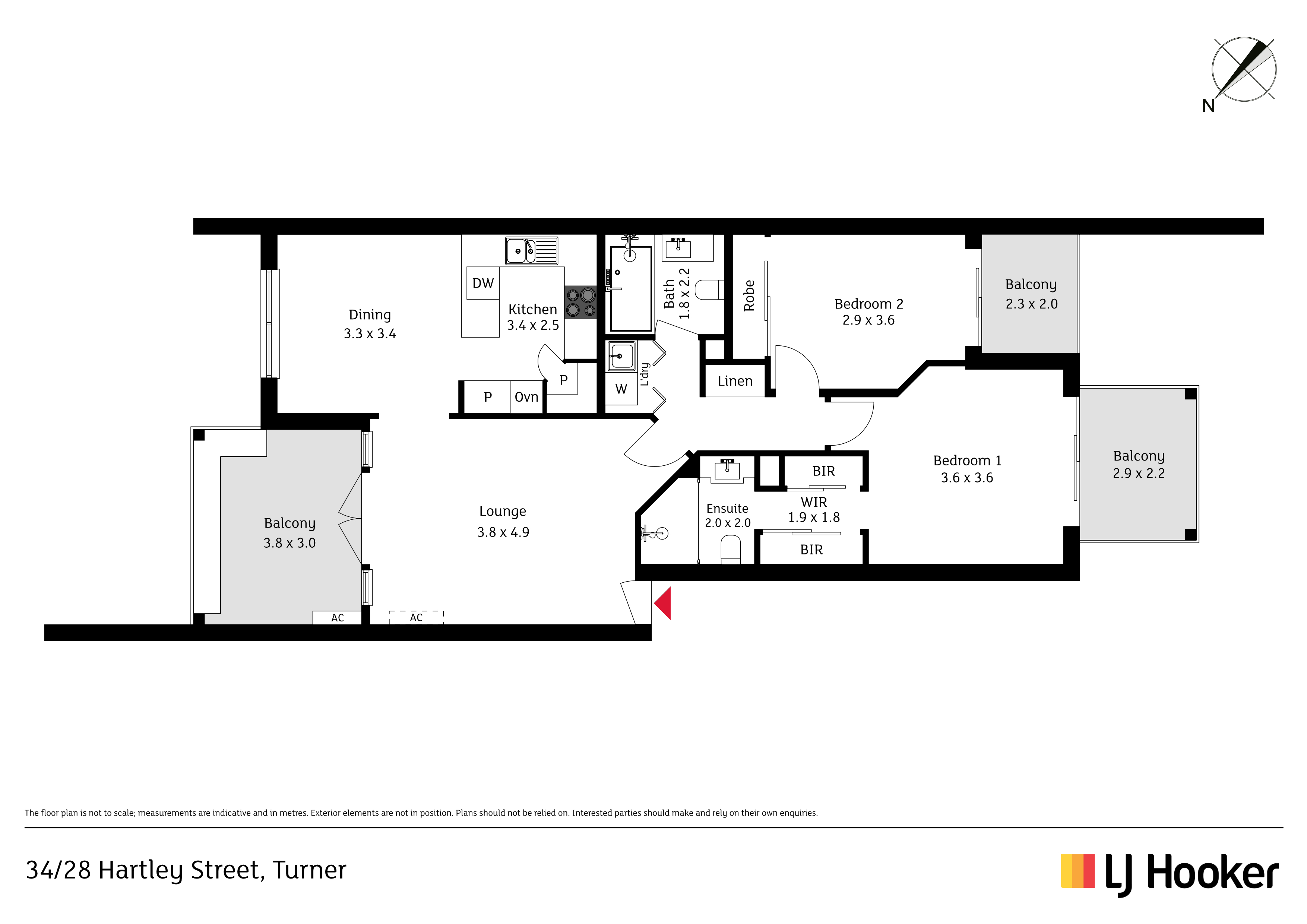 34/28 Hartley Street, TURNER