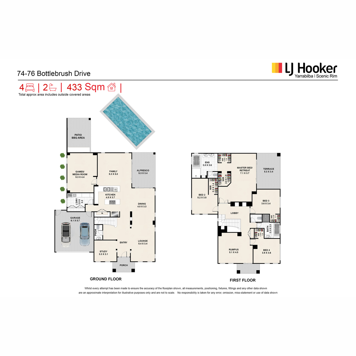 74-76 Bottlebrush Drive, JIMBOOMBA