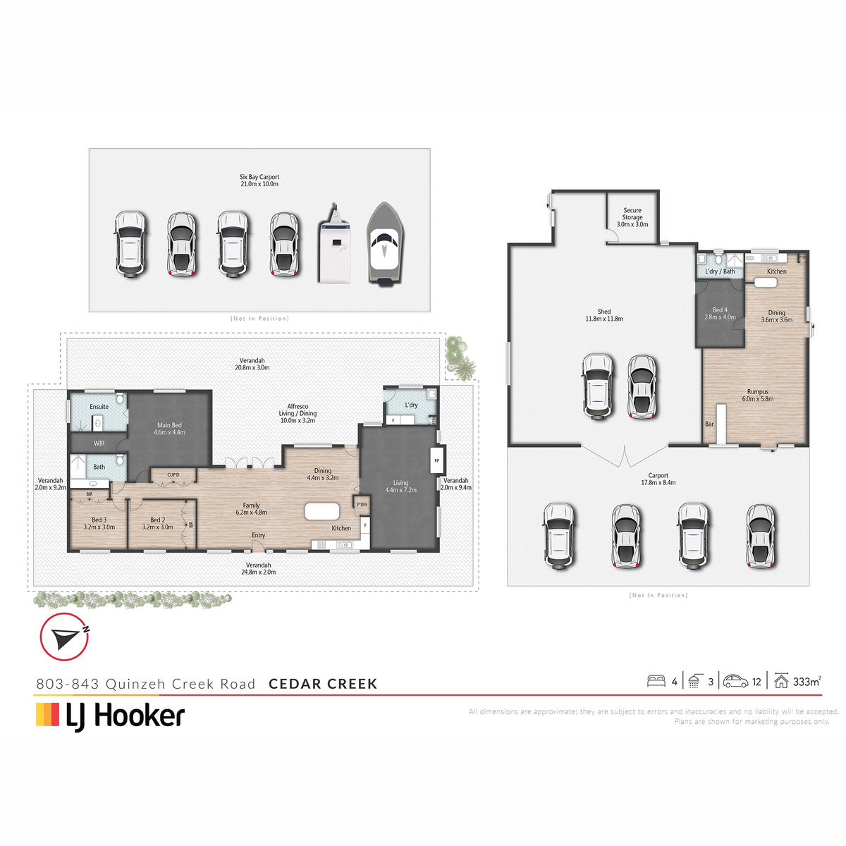 803-843 Quinzeh Creek Road, CEDAR CREEK