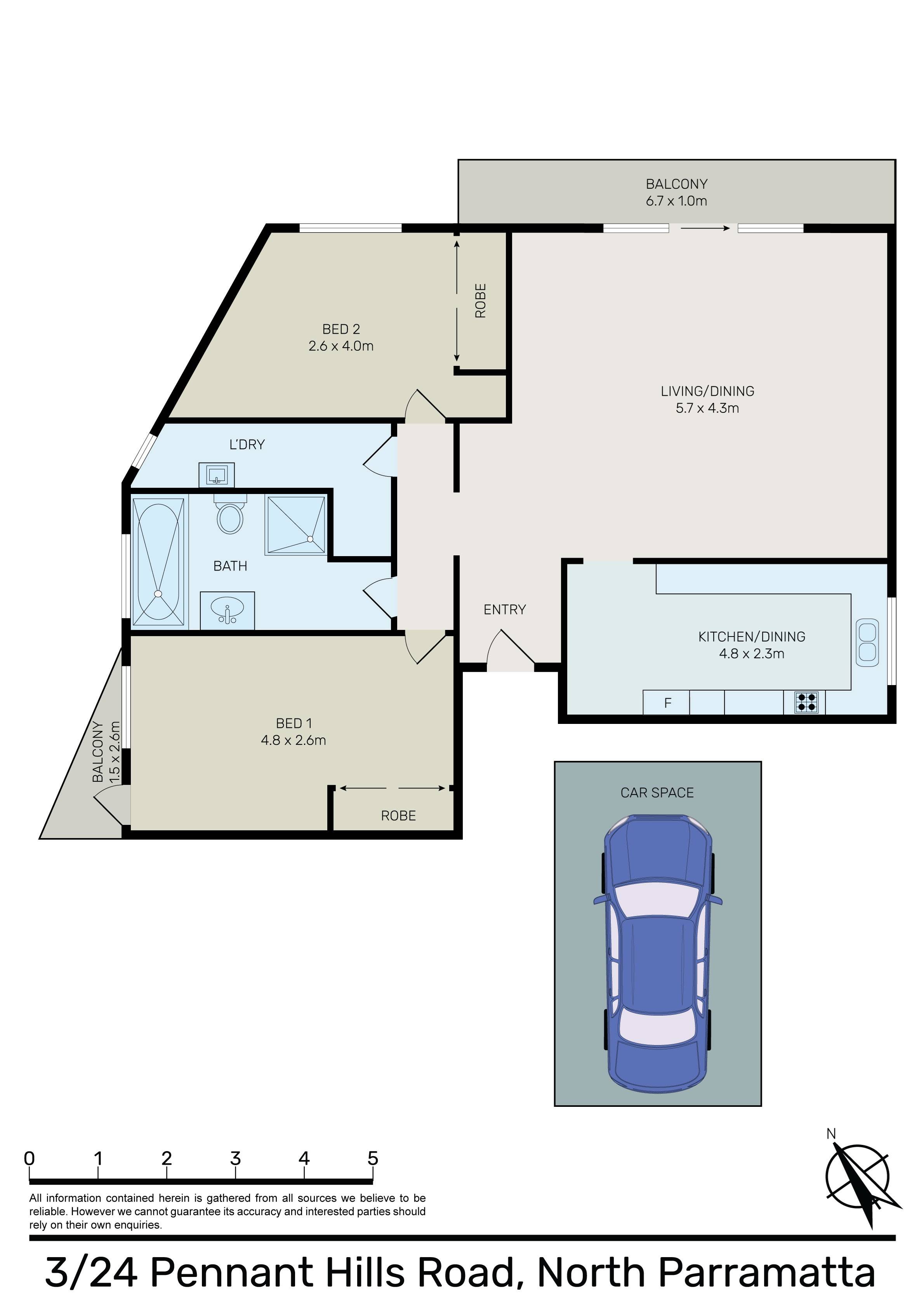 3/24 Pennant Hills Road, NORTH PARRAMATTA