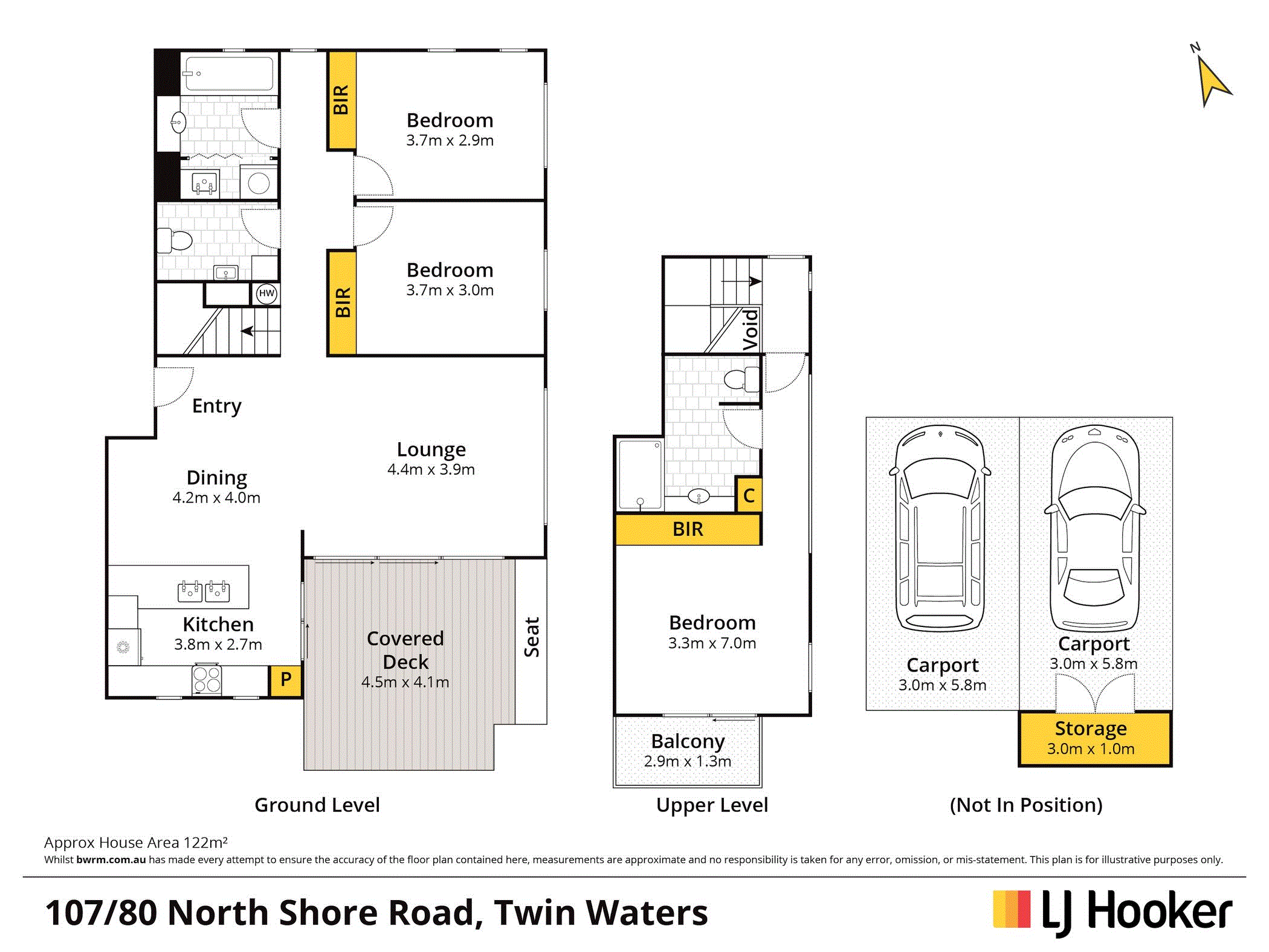 107/80 North Shore Road, TWIN WATERS