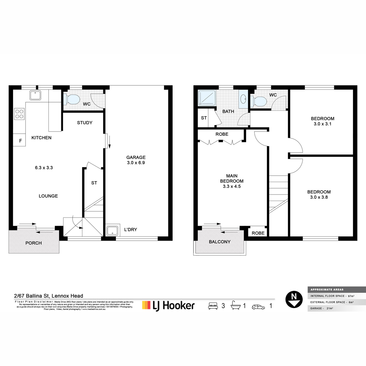 2/67 Ballina Street Lennox Head NSW Townhouse for Sale LJ Hooker