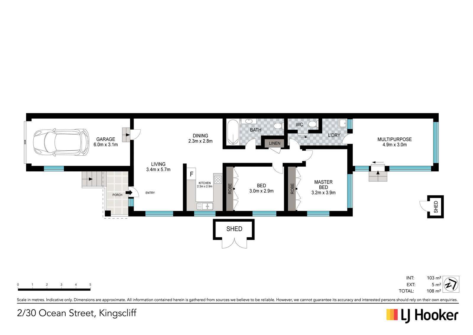 2/30 Ocean Street, KINGSCLIFF