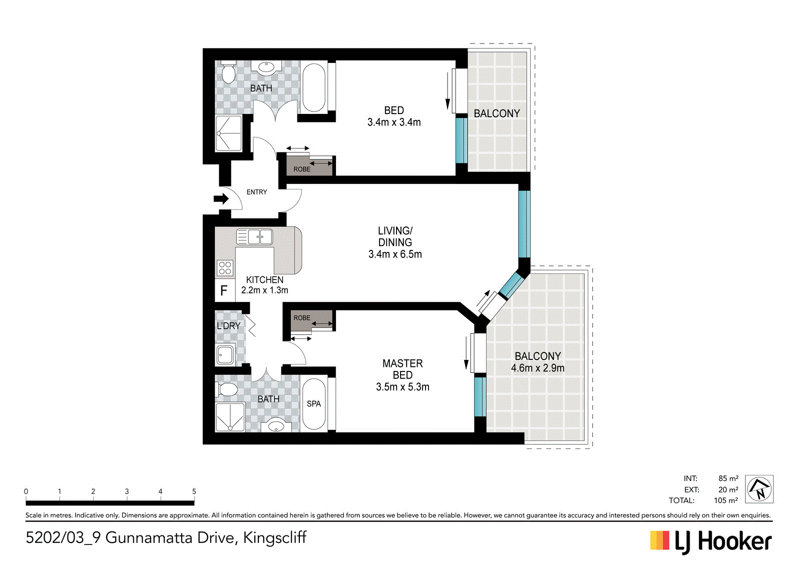 5203-04/9 Gunnamatta Avenue, KINGSCLIFF
