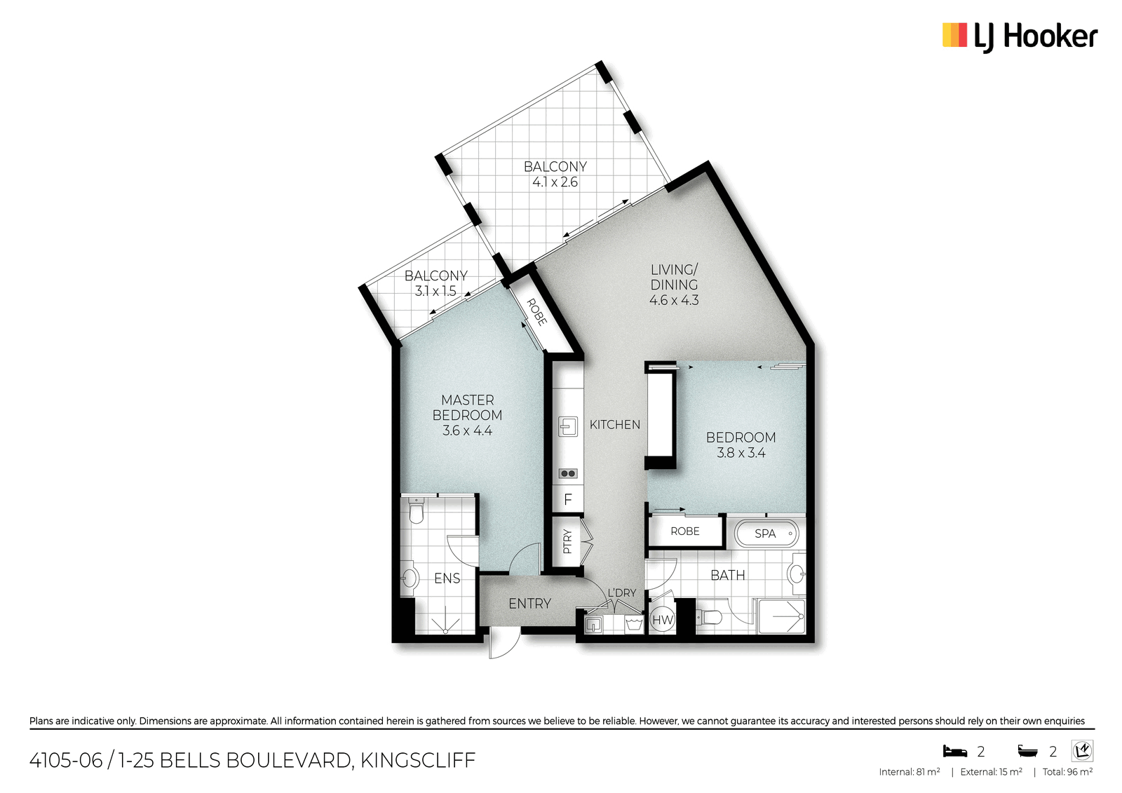 4105-06/1-25 Bells Boulevard, KINGSCLIFF