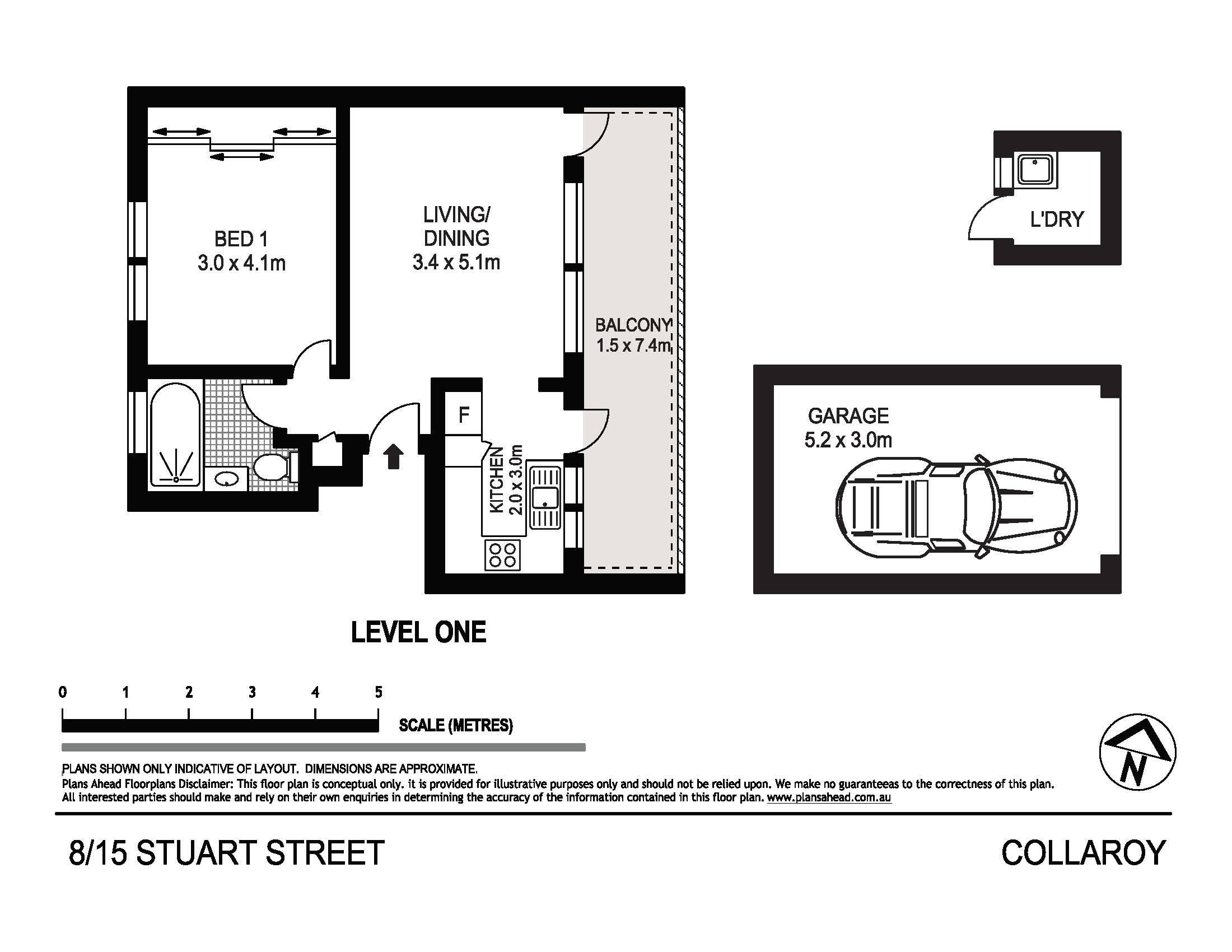 8/15 Stuart Street, COLLAROY