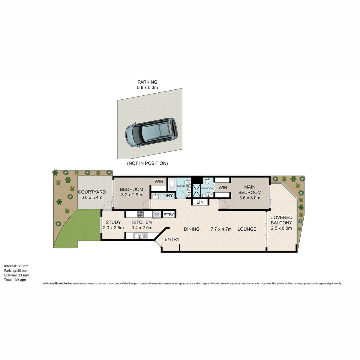 E8/1 Great Hall Drive, MIAMI