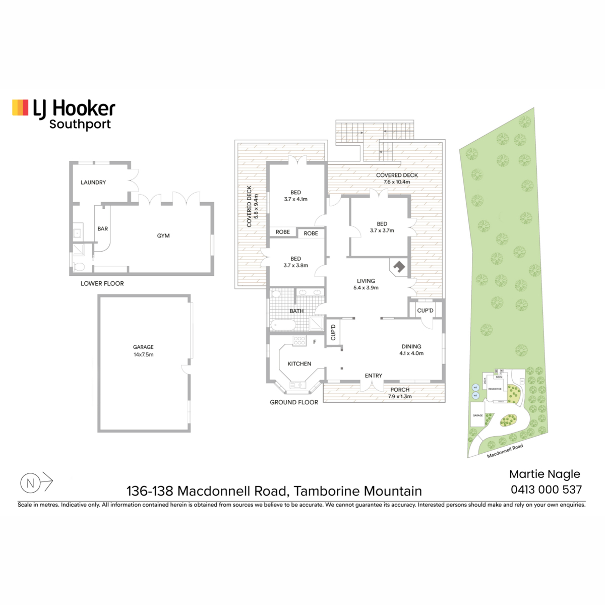 136-138 MacDonnell Road, TAMBORINE MOUNTAIN