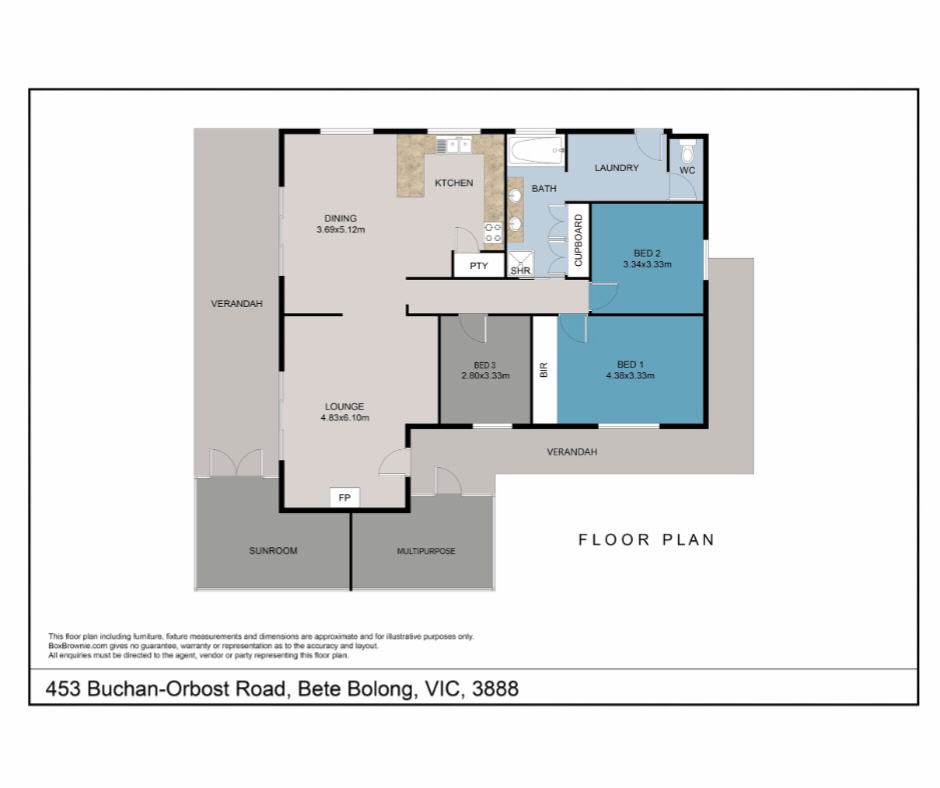 453 Buchan-Orbost Road, BETE BOLONG