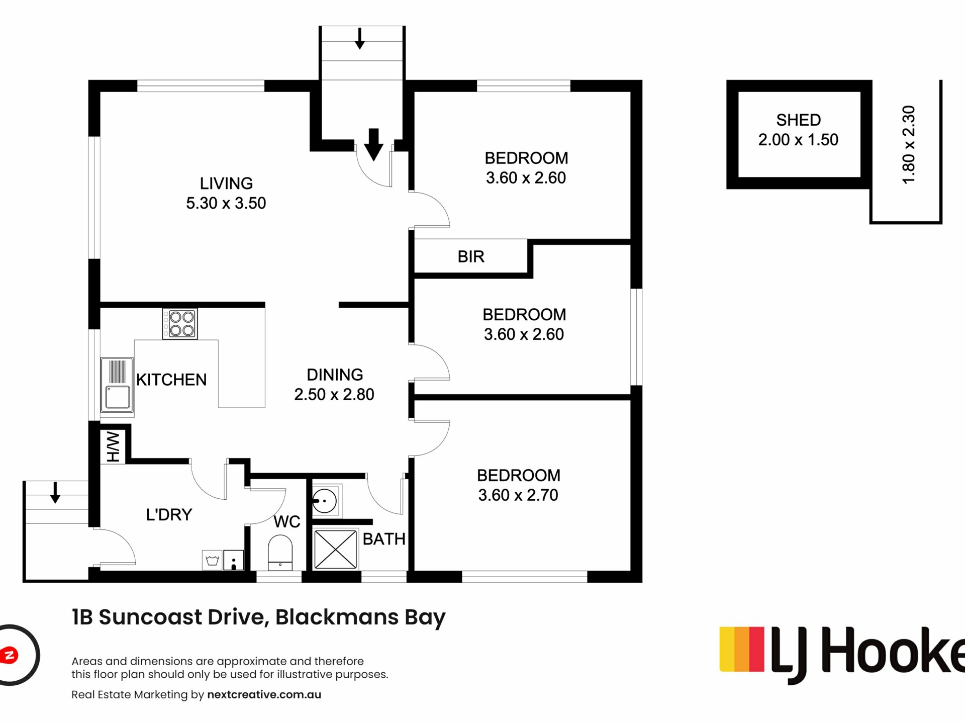 1B Suncoast Drive, BLACKMANS BAY