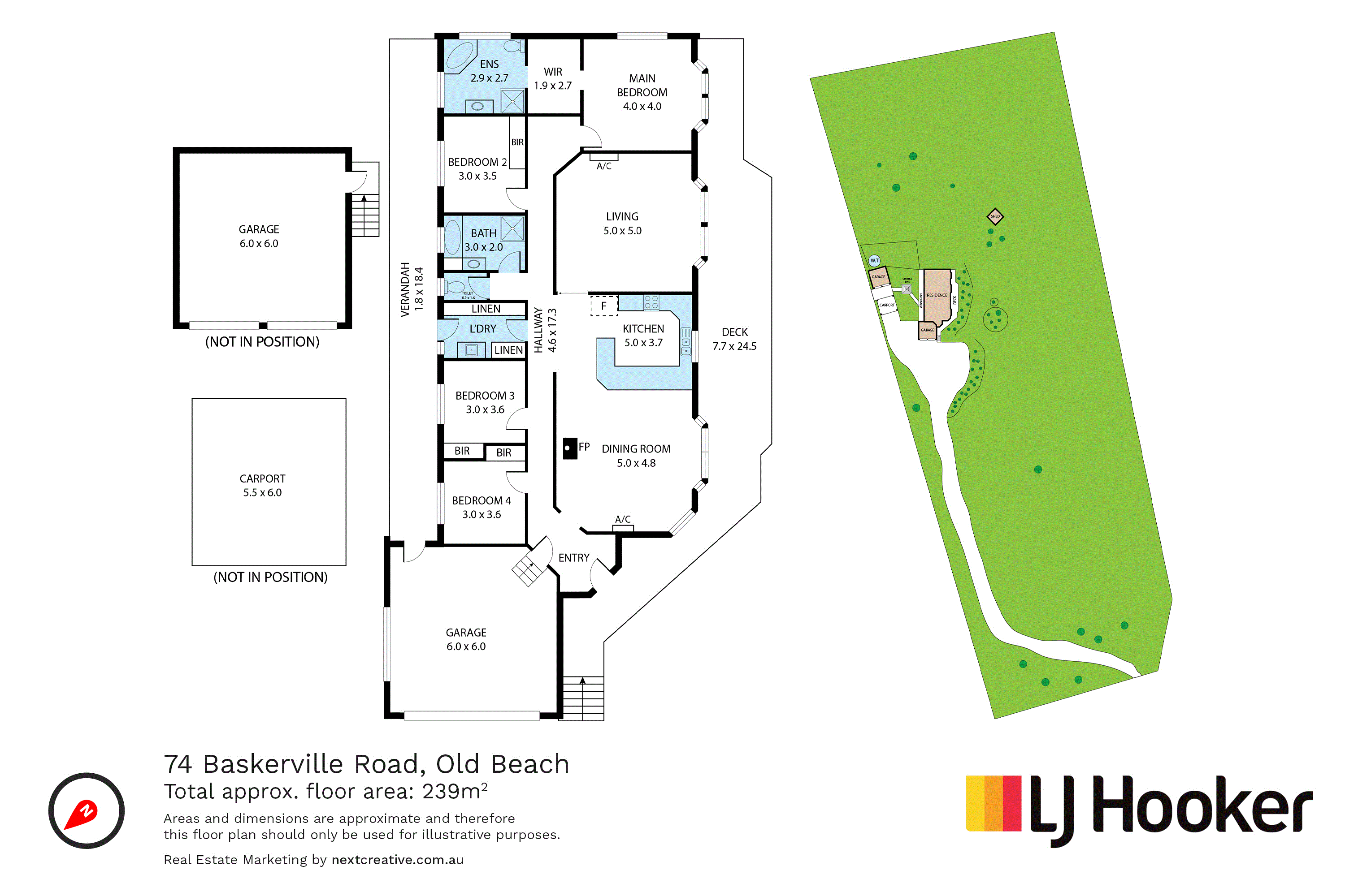 74 Baskerville Road Old Beach TAS Property Details LJ Hooker