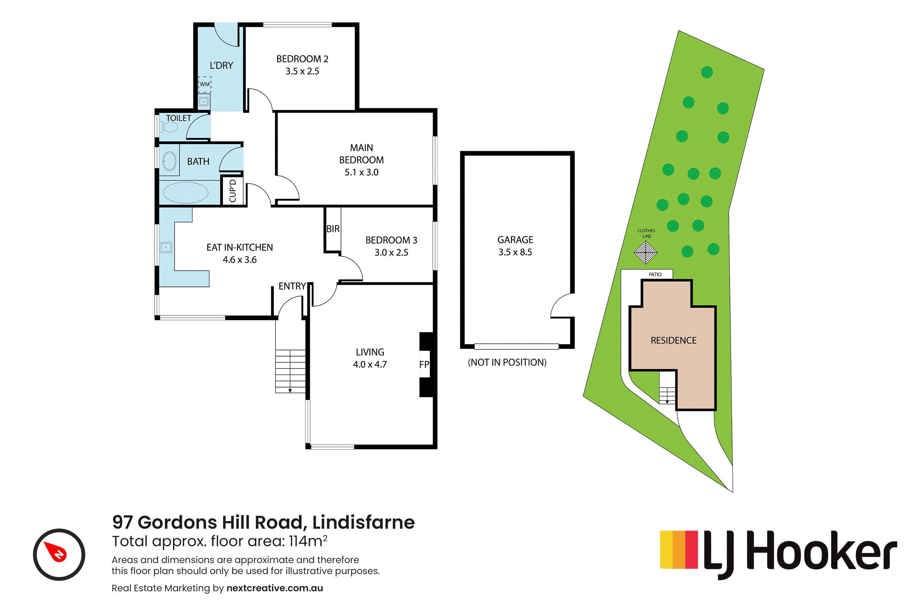 97 Gordons Hill Road Lindisfarne TAS House for Sale LJ Hooker