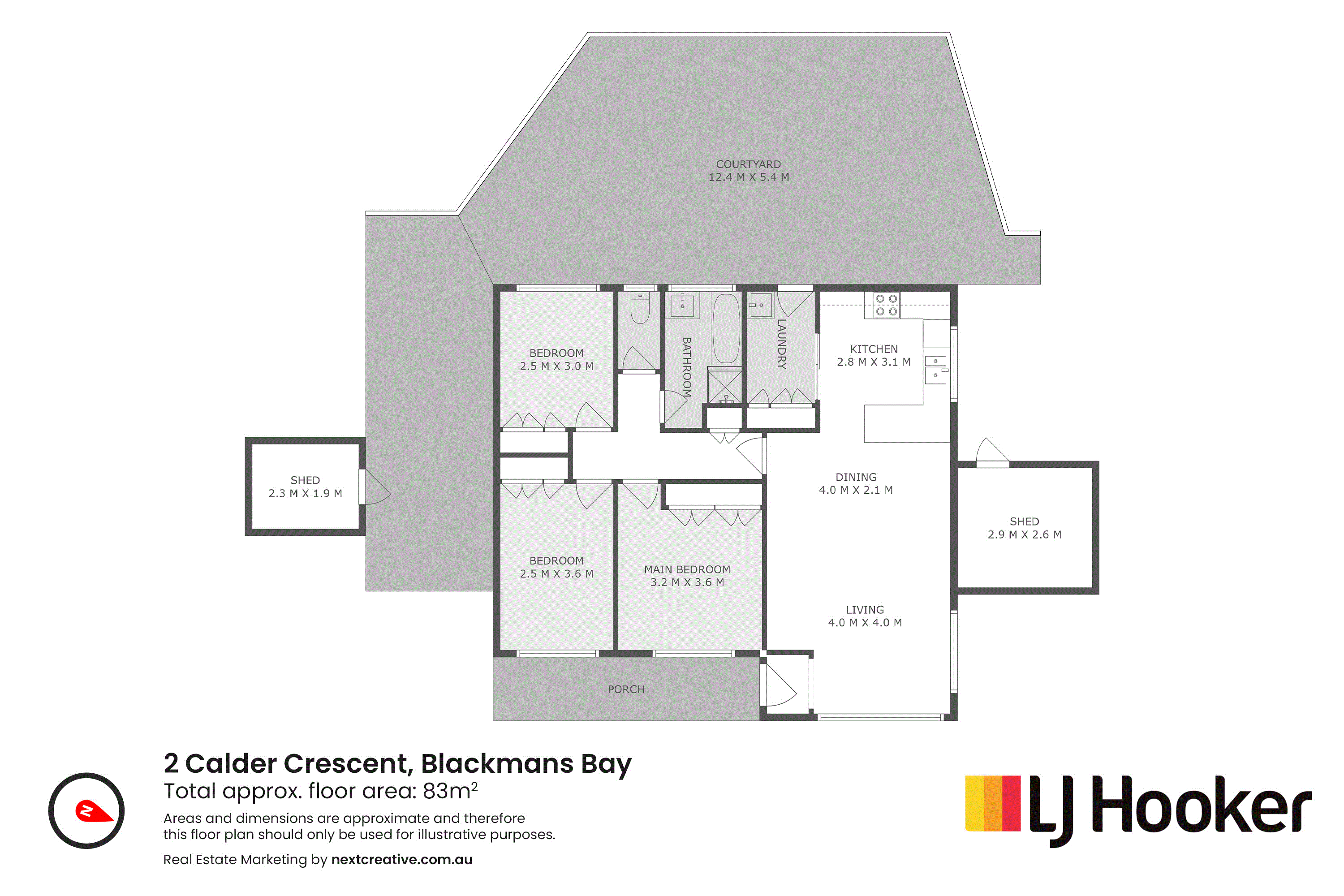 2 Calder Crescent, BLACKMANS BAY