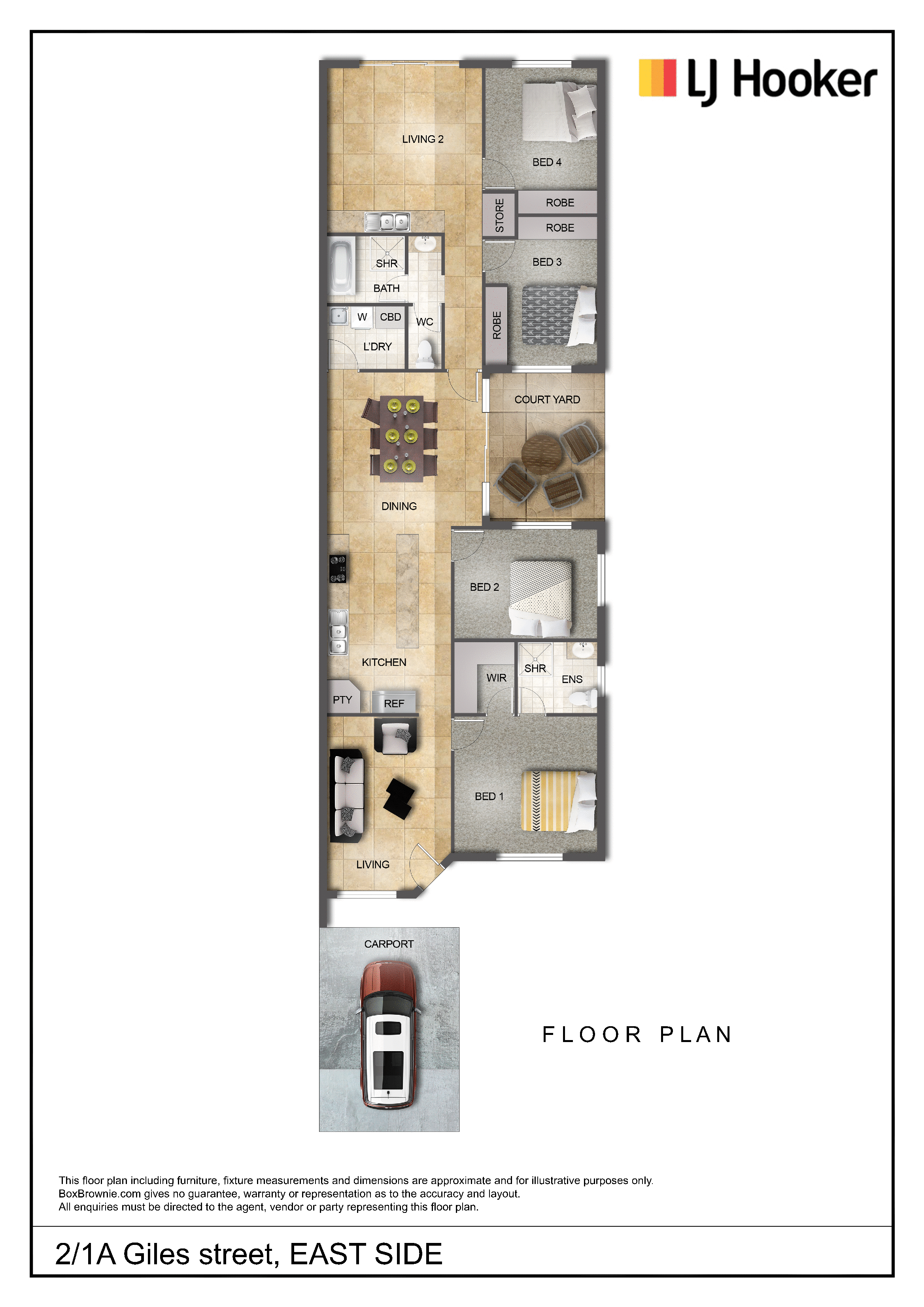 2/1A Giles Street, EAST SIDE