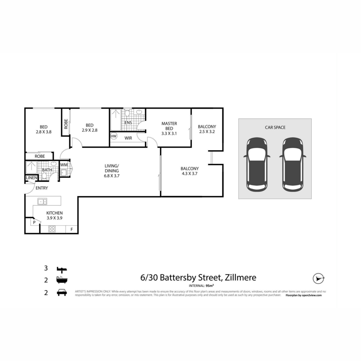 6/30 Battersby Street, ZILLMERE