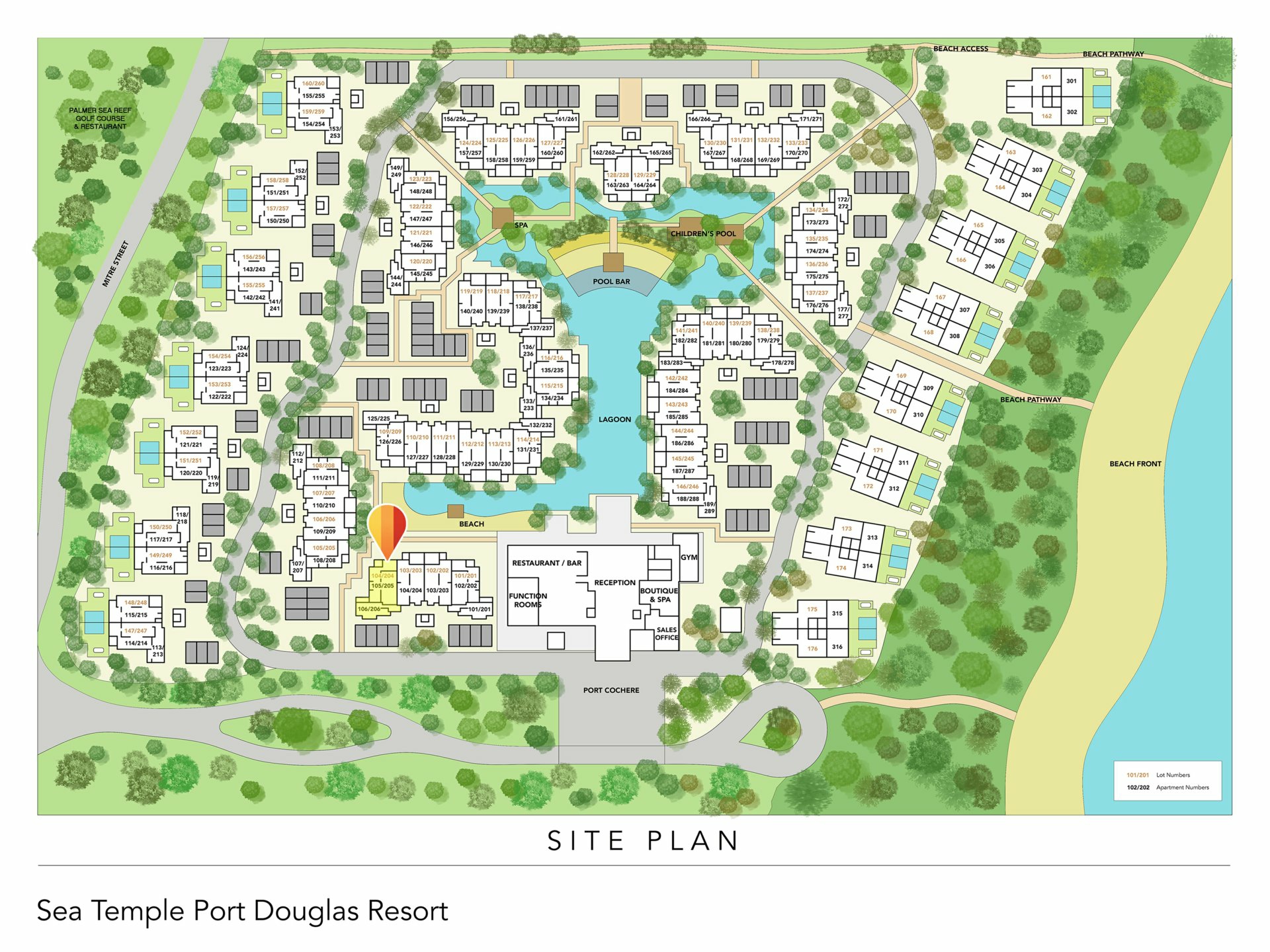 205-206 Sea Temple/22-36 Mitre Street, Port Douglas