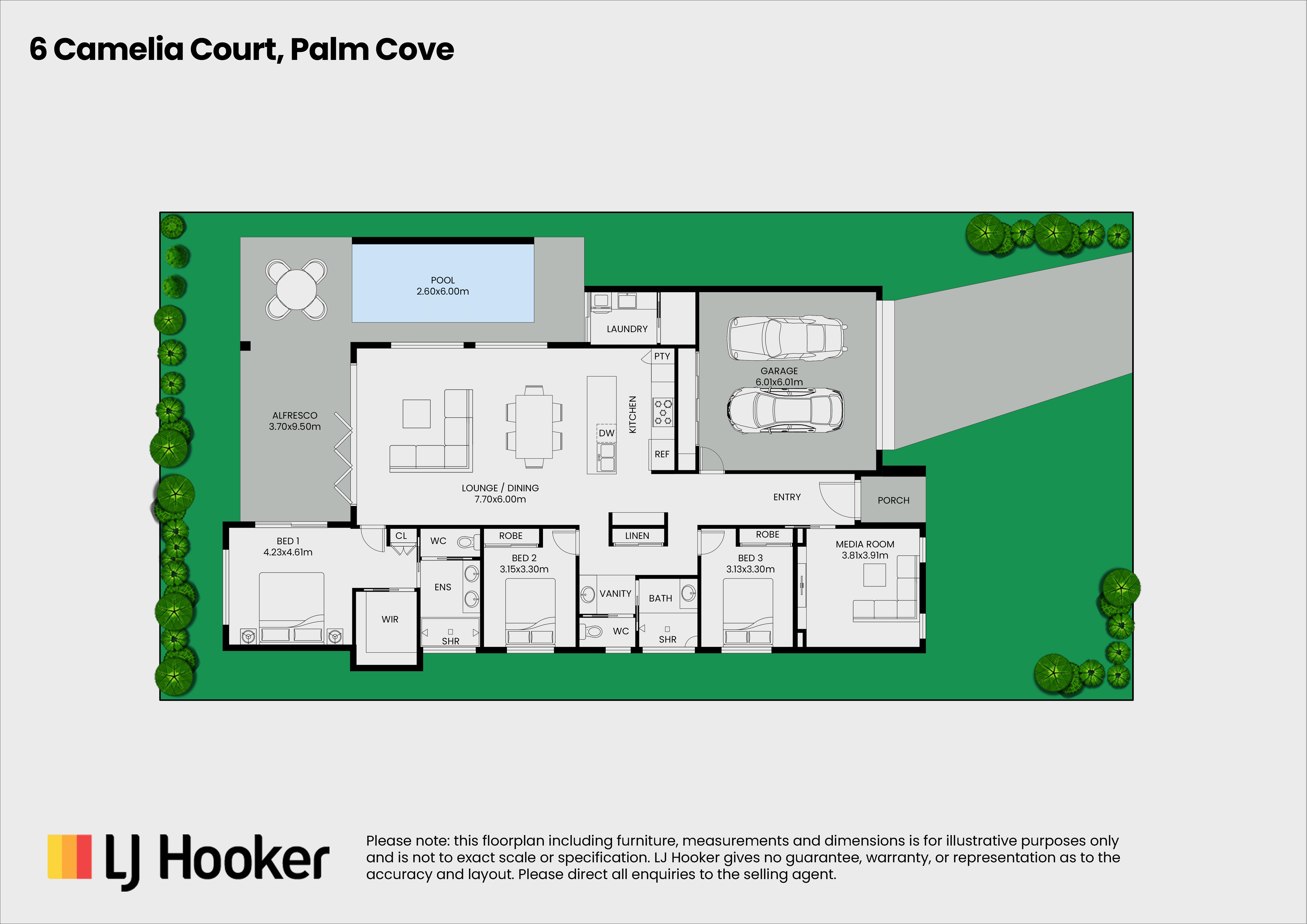 6 Camelia Court, PALM COVE