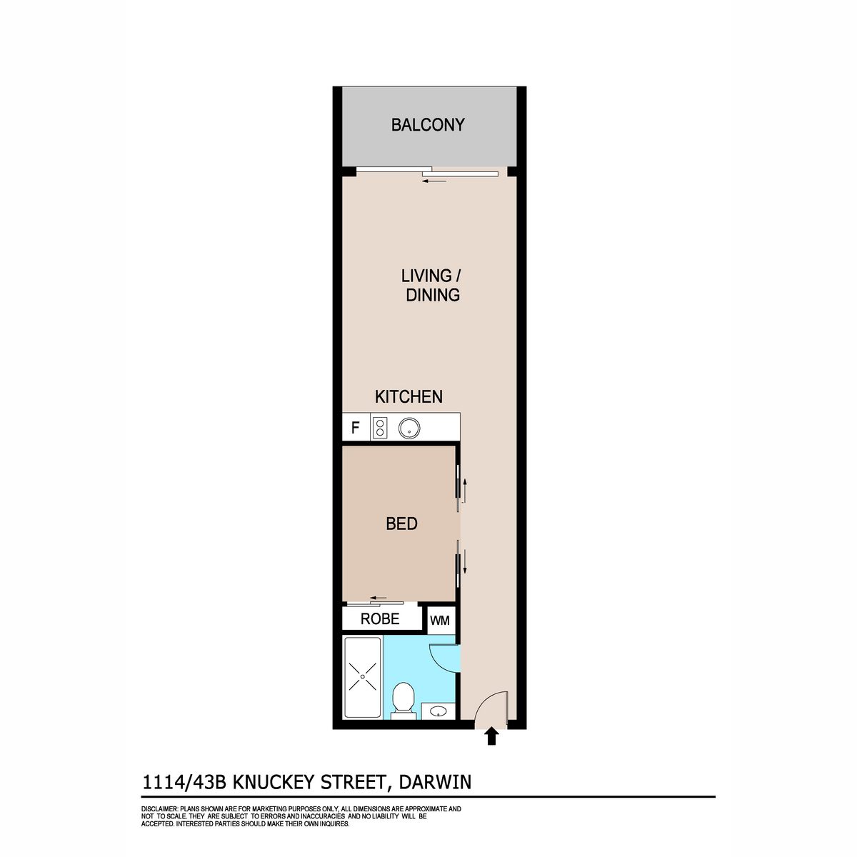 1114/43B Knuckey Street Darwin City NT