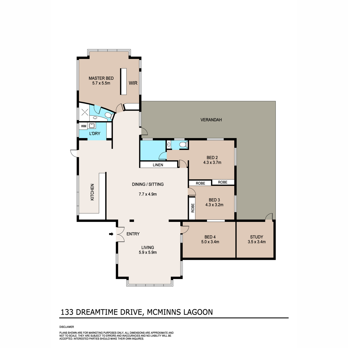 133 Dreamtime Drive, MCMINNS LAGOON