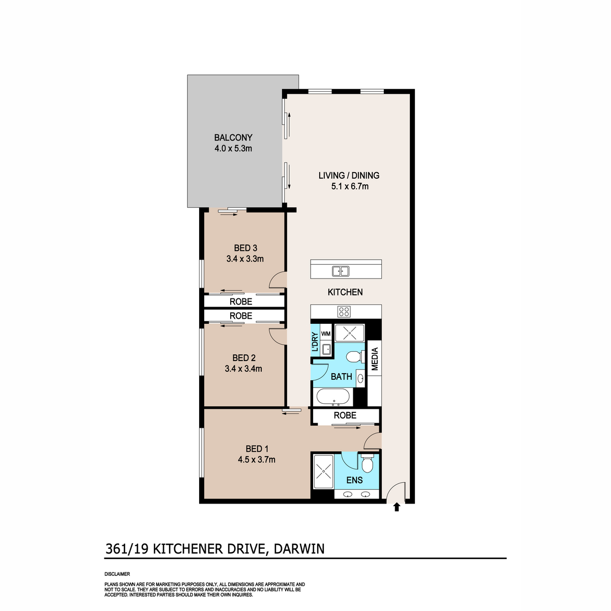 361/19B Kitchener Drive, DARWIN CITY