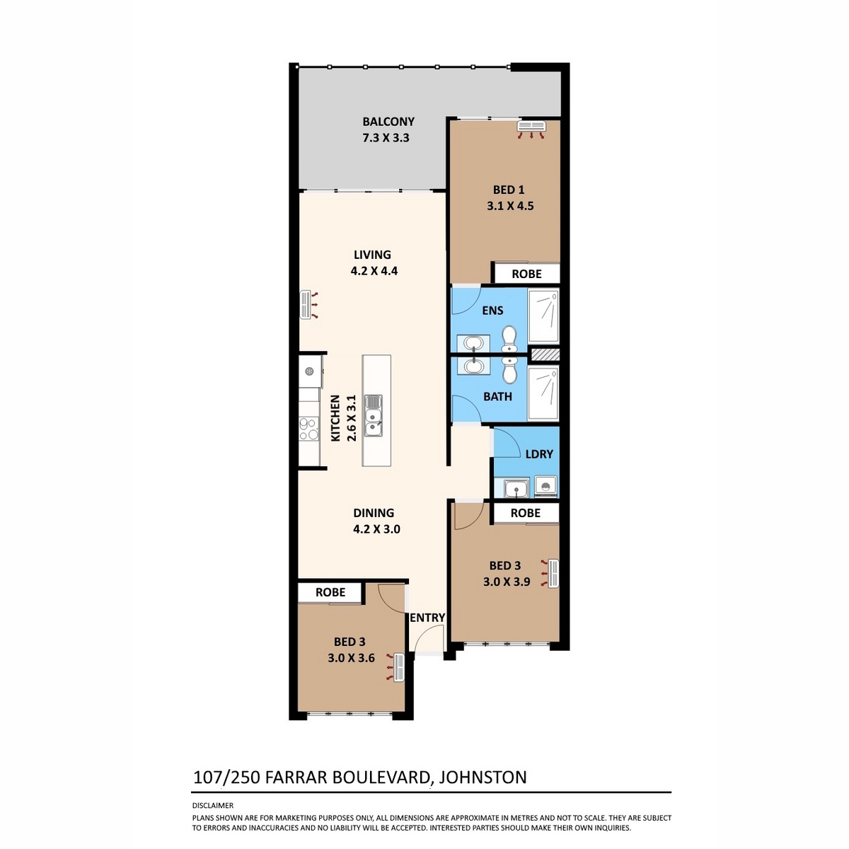 107/250 Farrar Boulevard, JOHNSTON