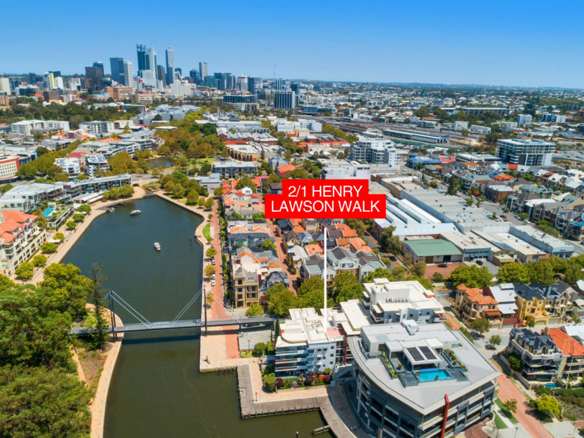 2/1 Henry Lawson Walk, EAST PERTH