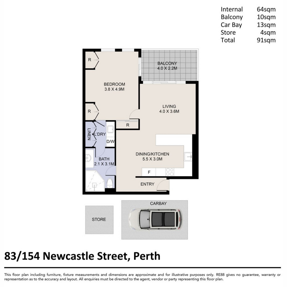 83/154 Newcastle Street, PERTH