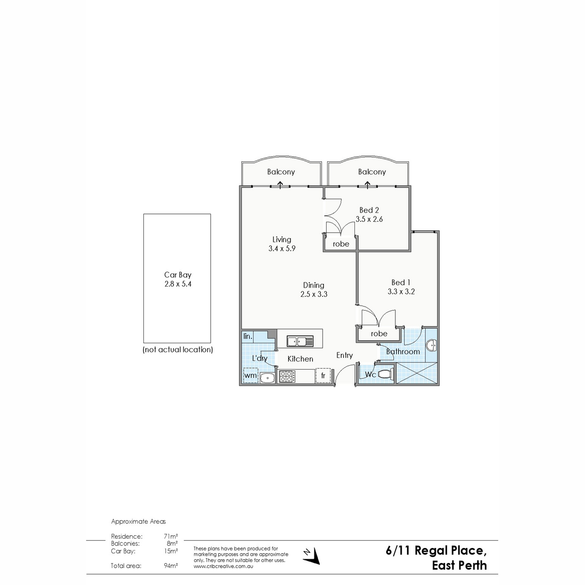 6/11 Regal Place East Perth WA