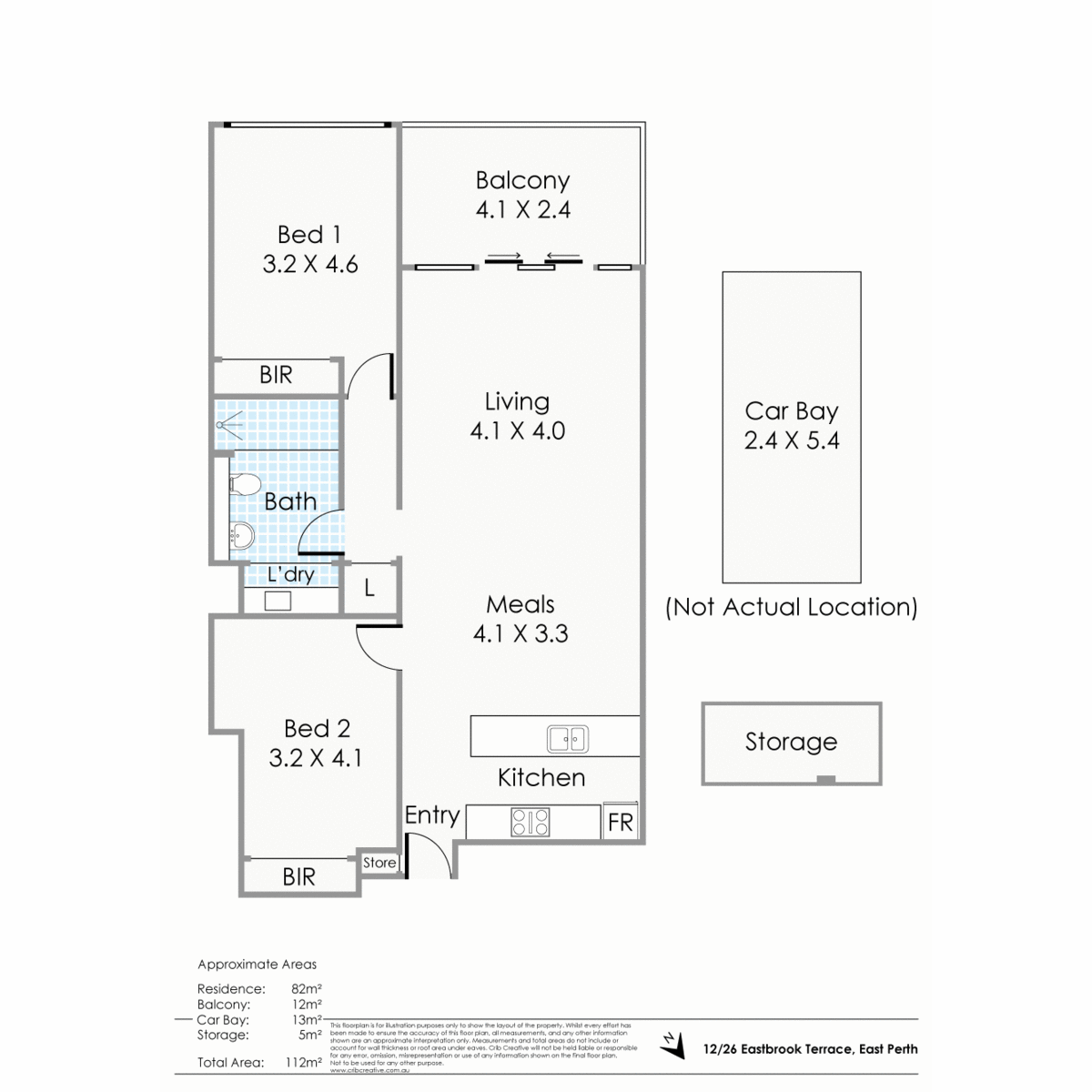 12/26 Eastbrook Terrace, EAST PERTH