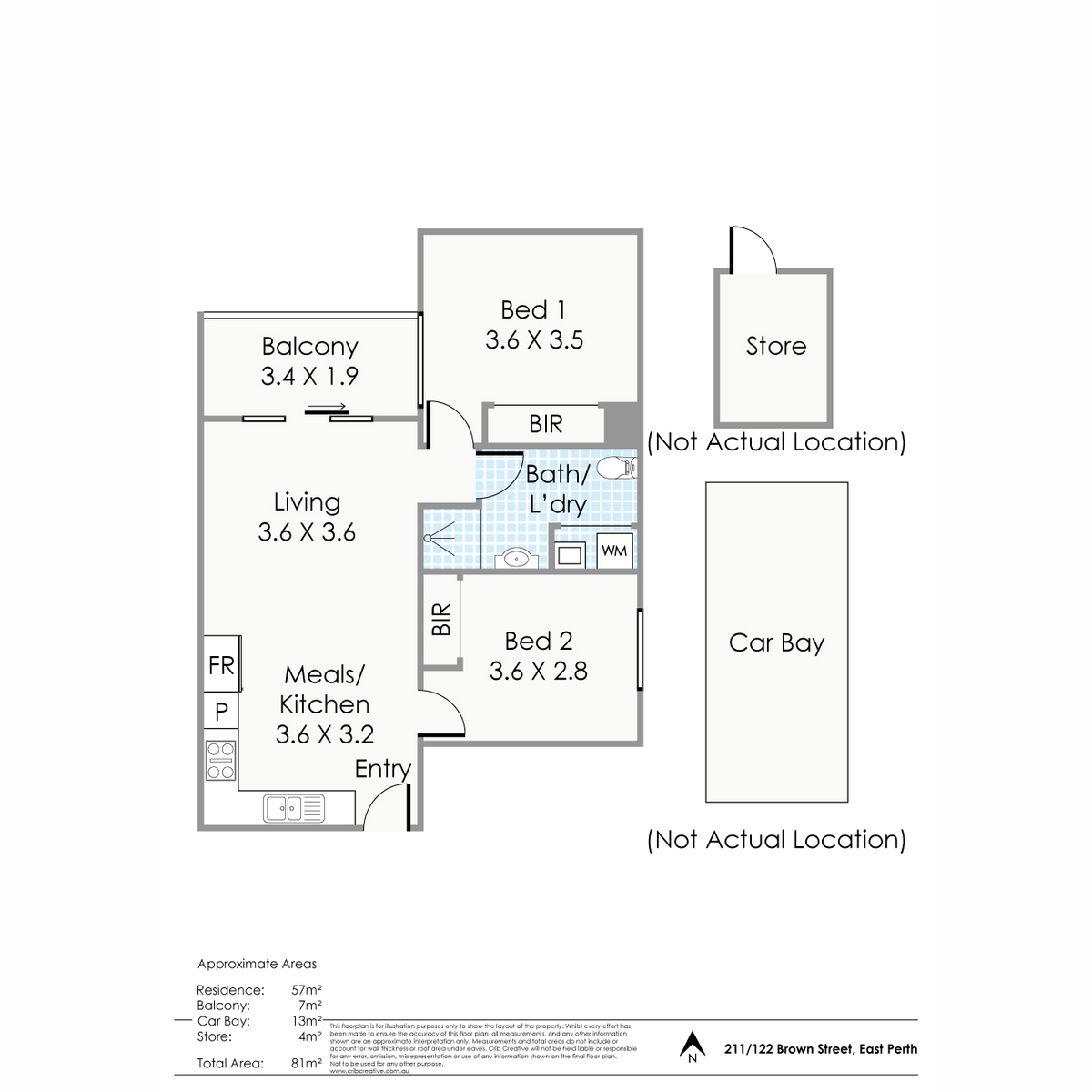 211/122 Brown Street, EAST PERTH