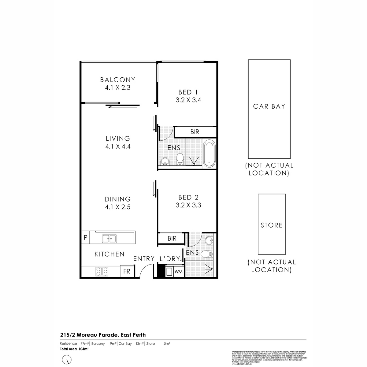 215/2 Moreau Parade, EAST PERTH