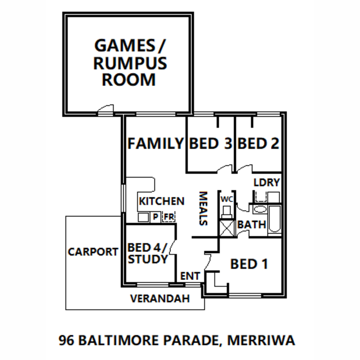 96 Baltimore Parade, MERRIWA