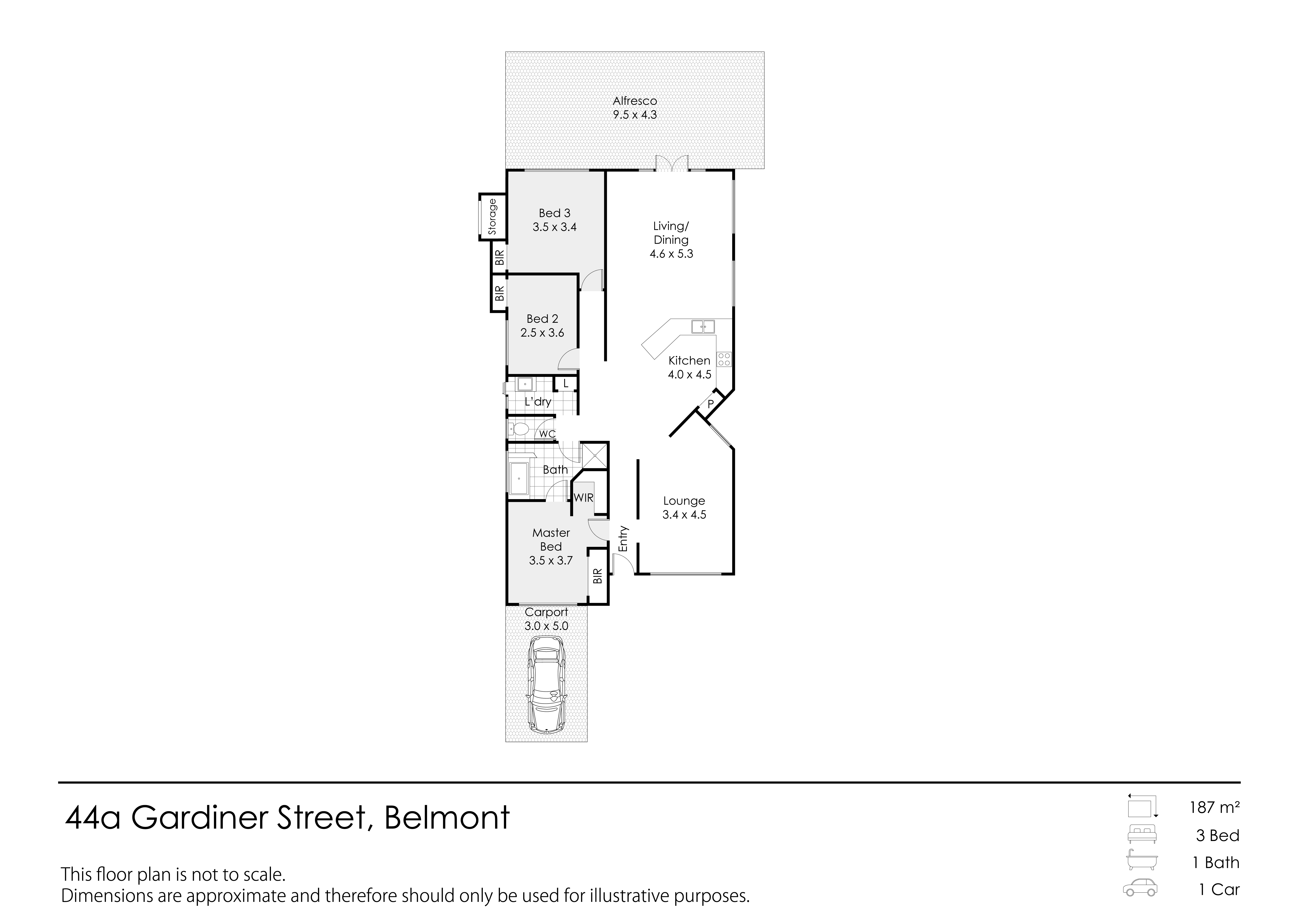 44A Gardiner Street, BELMONT