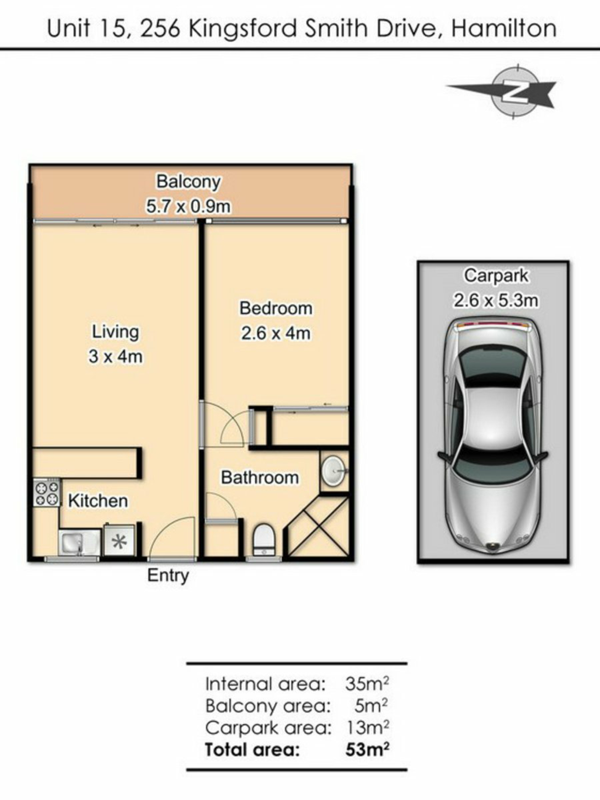 15/254-256 Kingsford Smith Drive, HAMILTON