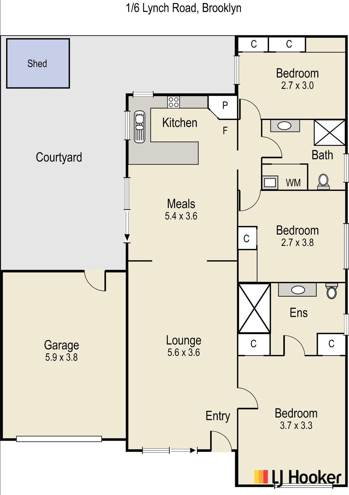 1/6 Lynch Road, BROOKLYN